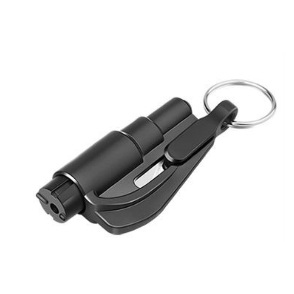 LifeKey™ Safety Tool – Instant Window Breaker & Seat-Belt Cutter